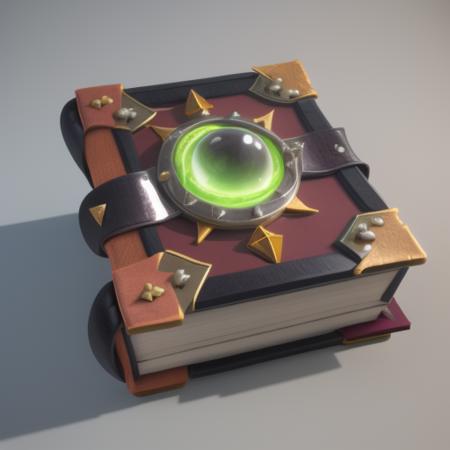 00162-3586184224-A book of spells in a red cover, studded with topaz,gameicon,masterpiece,best quality,ultra-detailed,masterpieces, HD_Transparen.png